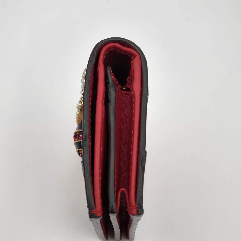 Gucci Queen Margaret Bee Stripe Shoulder/Crossbody Bag w/ Wallet mini Bee... - Picture 12 of 16